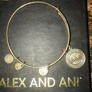 Like new Alex and Ani Tri Delta charm bracelet
